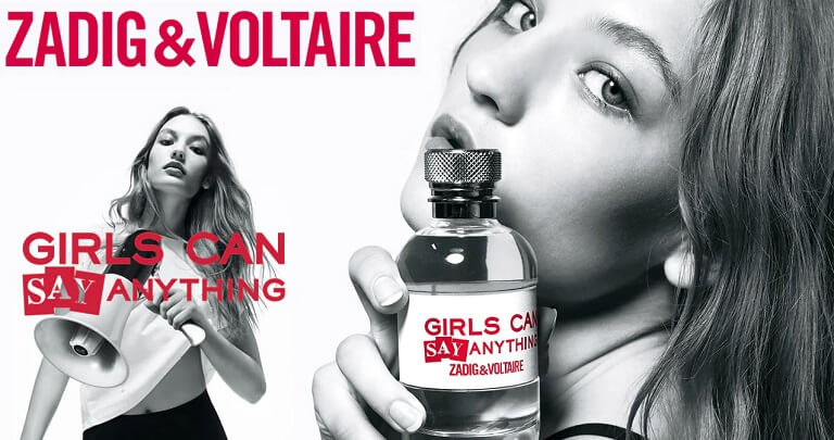 Hoe ruikt Zadig en Voltaire Girls Can Say anything?